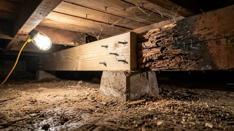 Floor Joist & Subfloor Repair Modesto